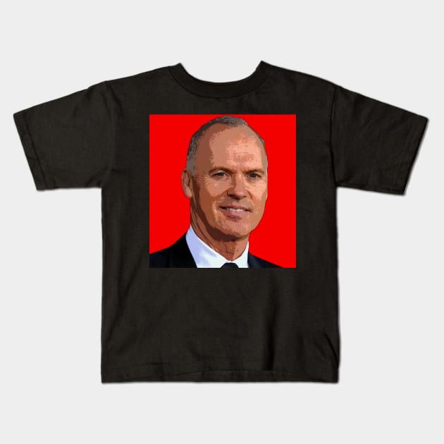 michael keaton Kids T-Shirt by oryan80